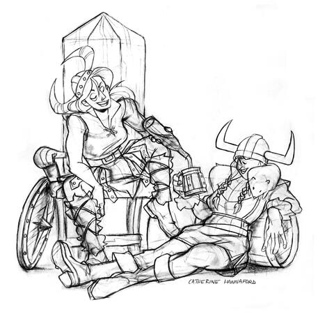 Life Drawing Vikings