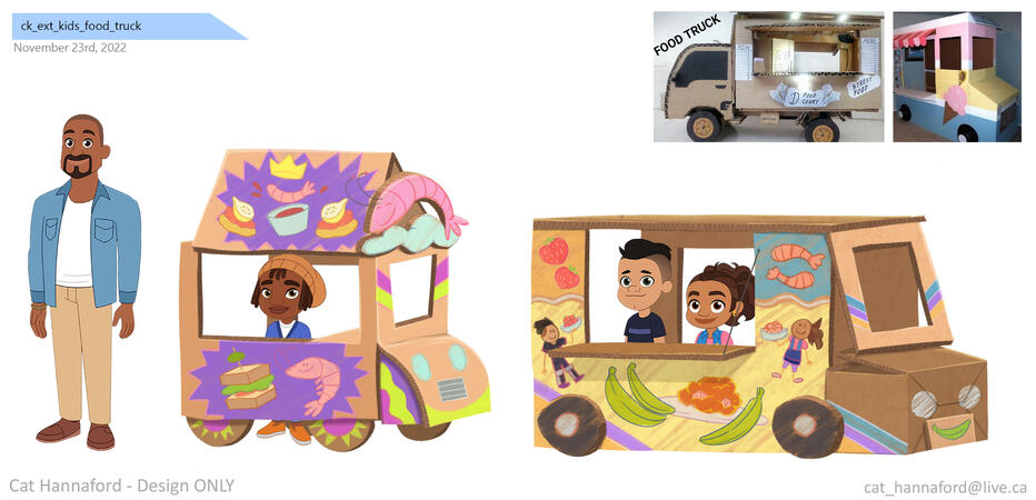 Location Design Kid&#39;s Truck